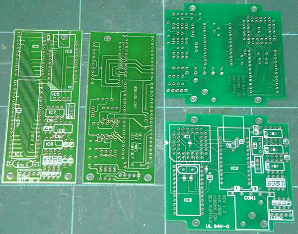 Double sided USB DMX interface PCB